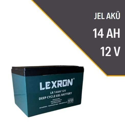 LEXRON 14AH-12V JEL AKÜ