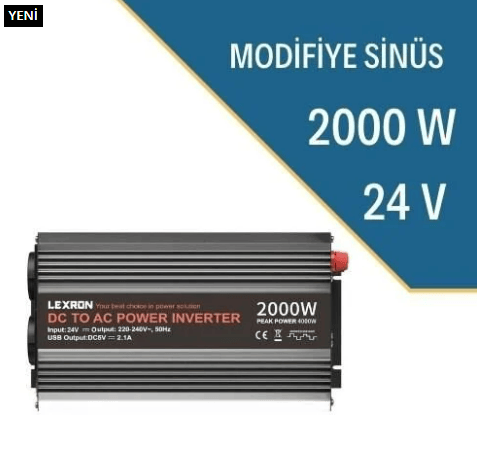 LEXRON 2000W-24V MODİFİYE SİNÜS İNVERTER