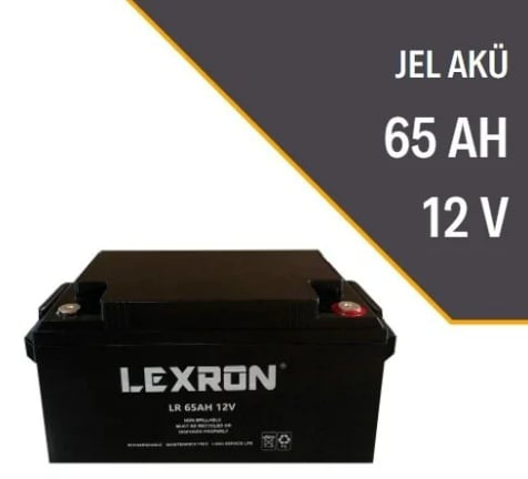 LEXRON 65AH-12V JEL AKÜ