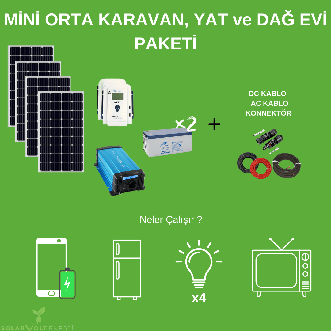 ORTA KARAVAN, YAT ve DAĞ EVİ PAKETİ