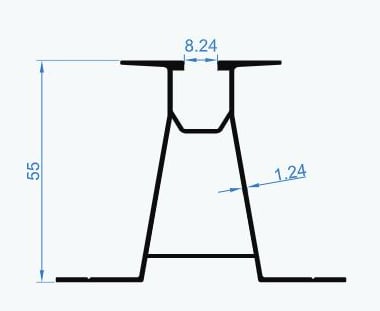 TRAPEZ PROFİL 3,5 metre