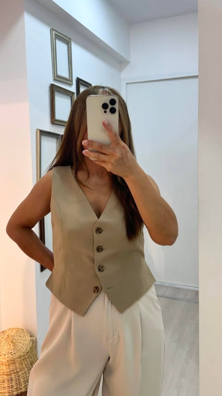  Bej YelekYelek3Y013