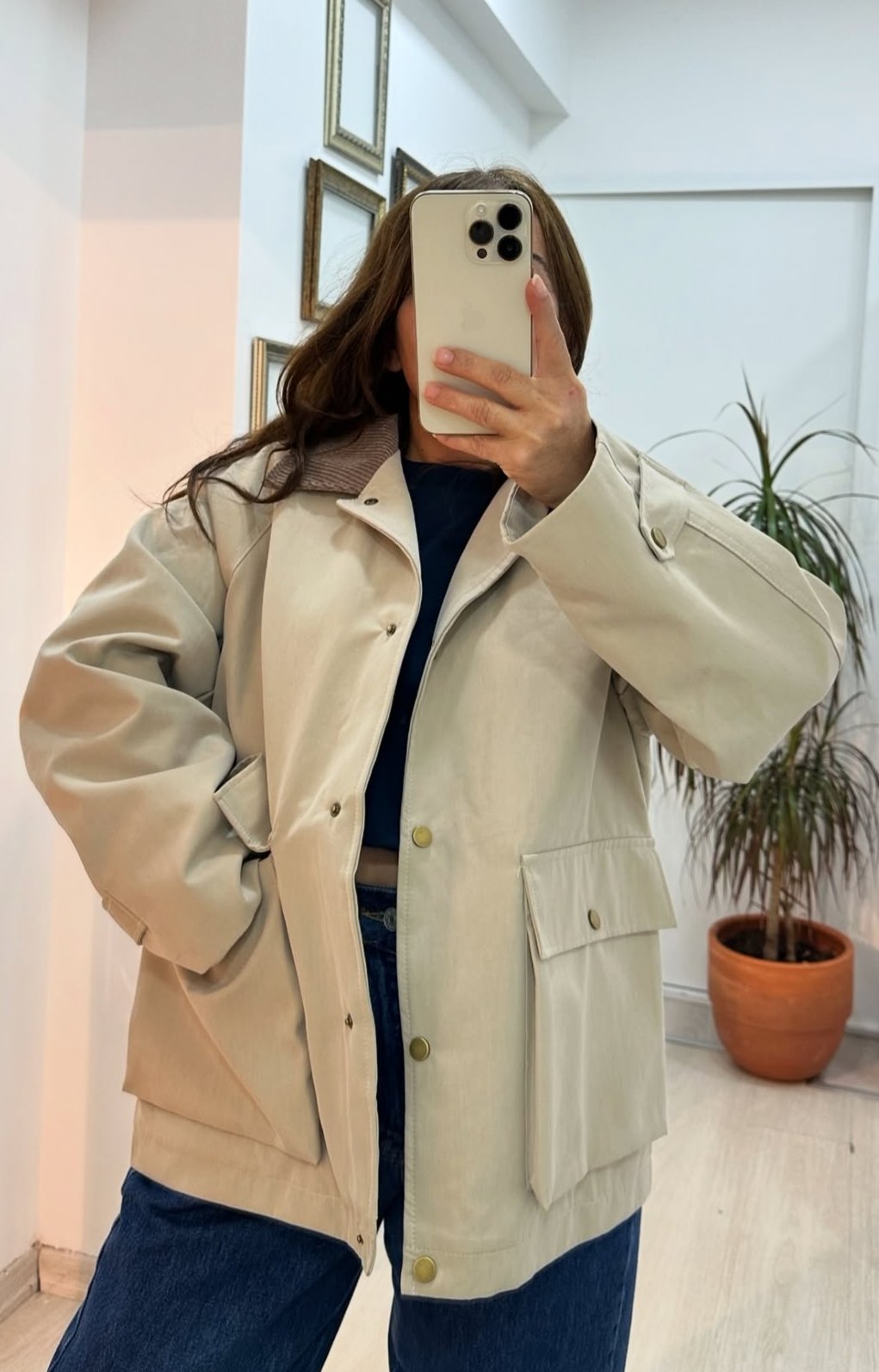 Bej Oversize MontMont03-MNT0001