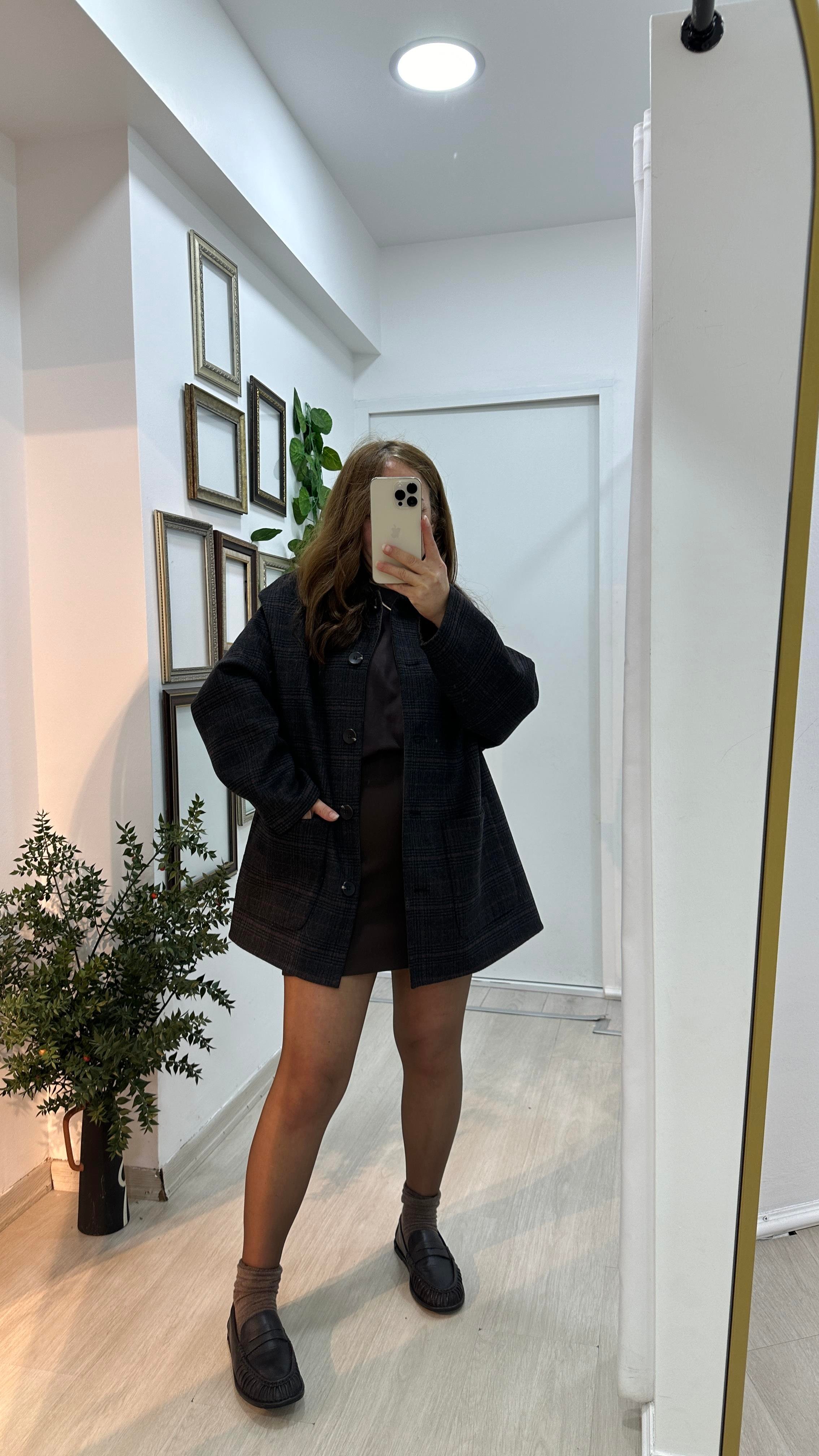 Çift Taraflı Yün CeketCeket03-CK0008