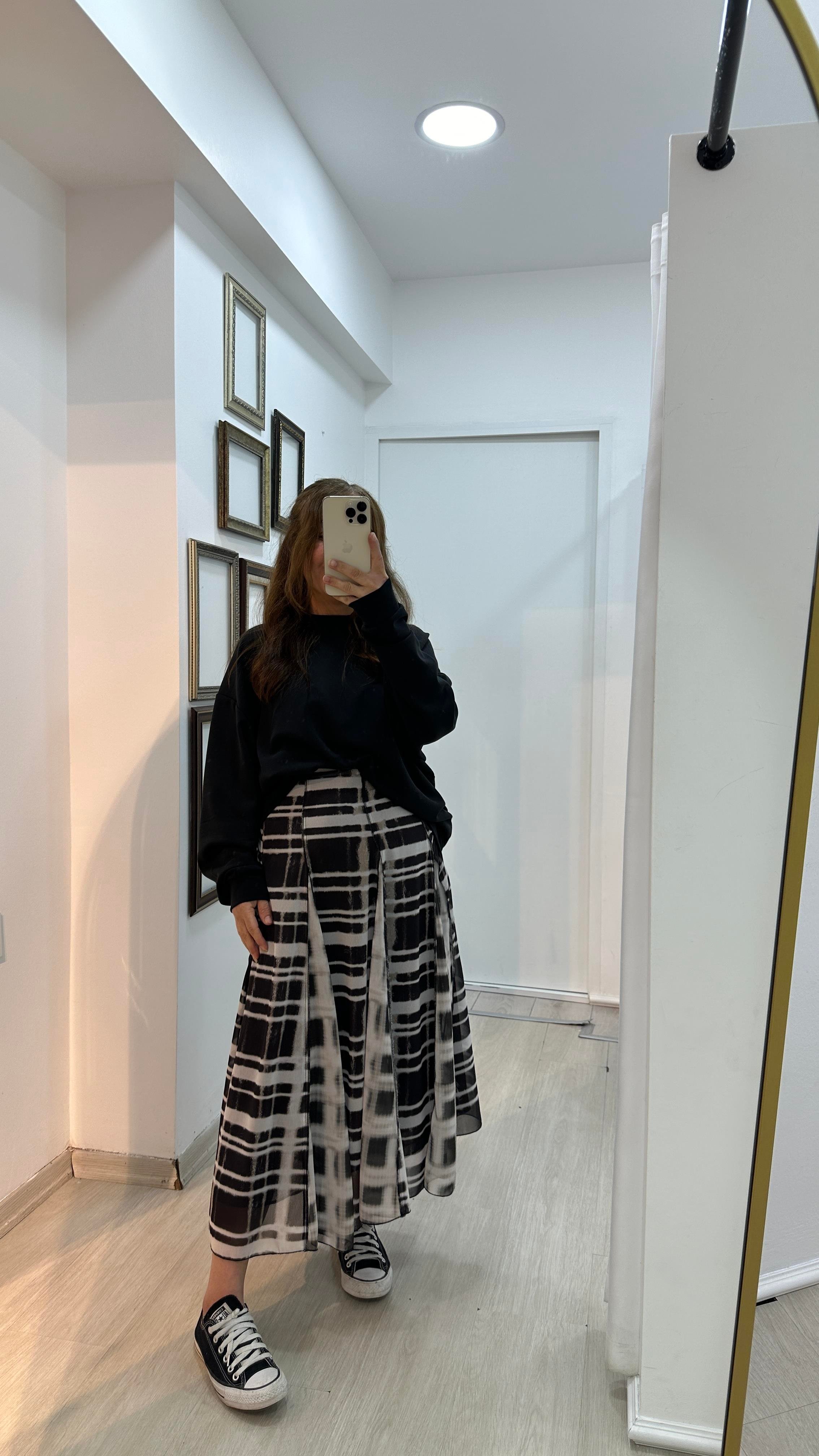 Desenli Astarlı Tül EtekEtek01-EK0024