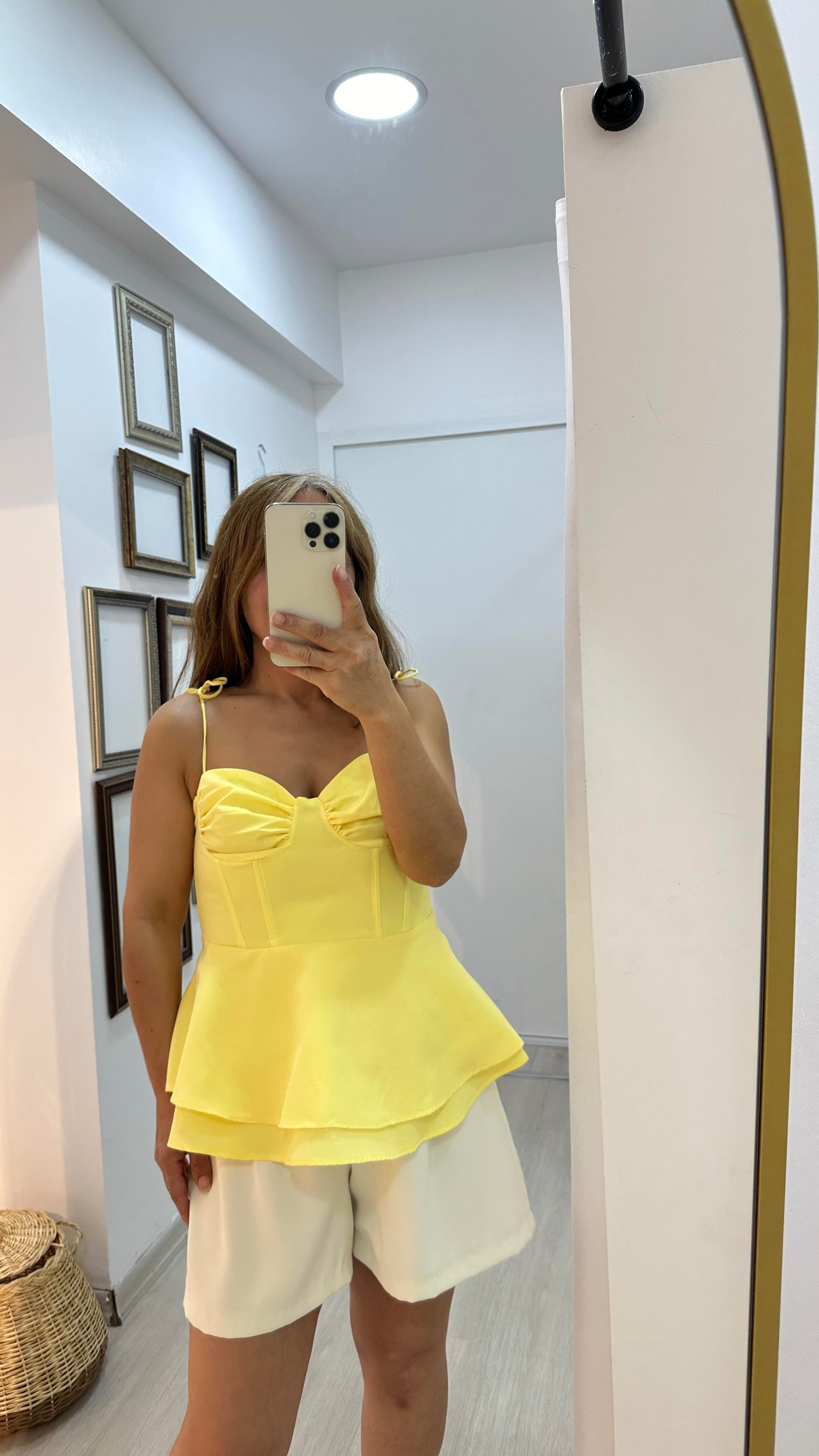 İp Askı Detaylı BluzBluz1B002