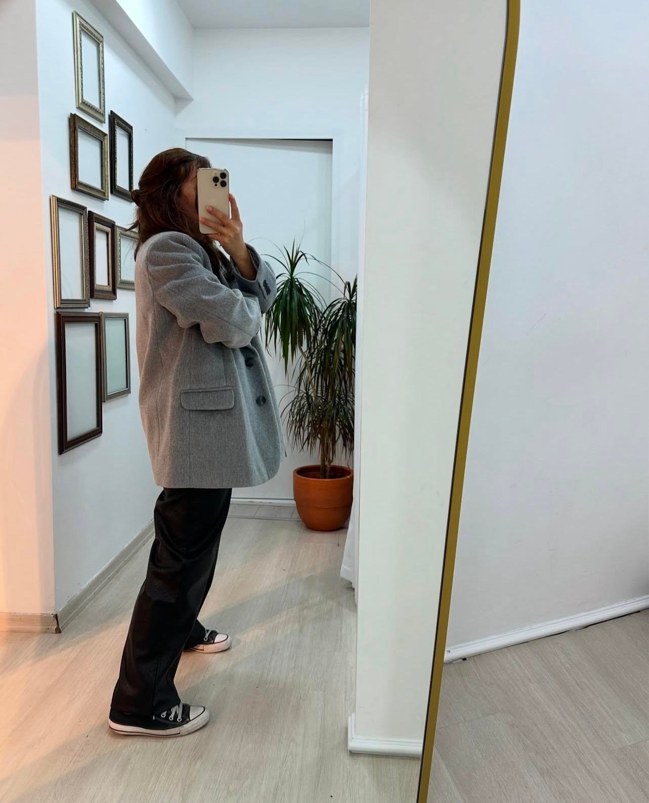 Kaşe Oversize CeketCeket03-CK06