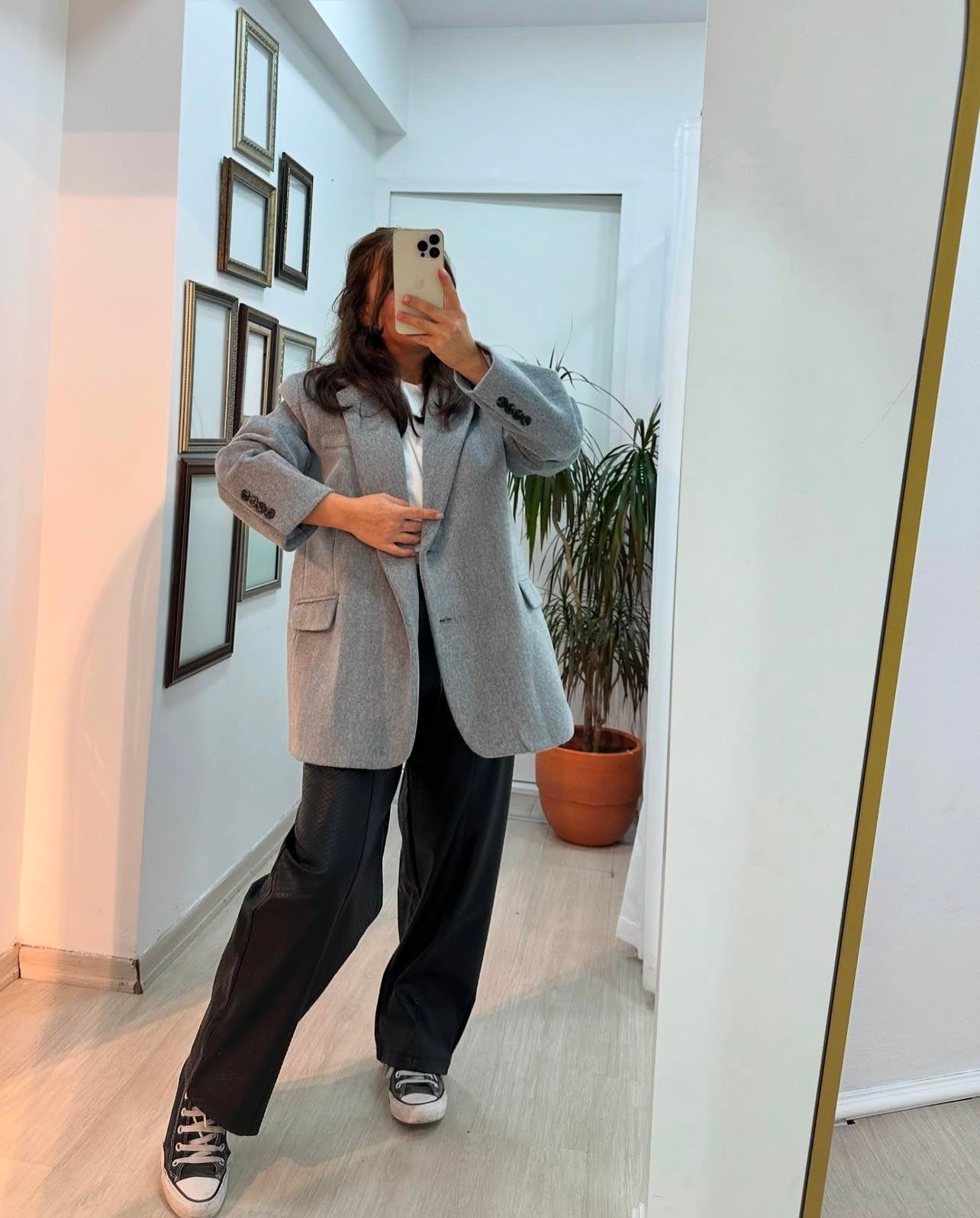 Kaşe Oversize CeketCeket03-CK06