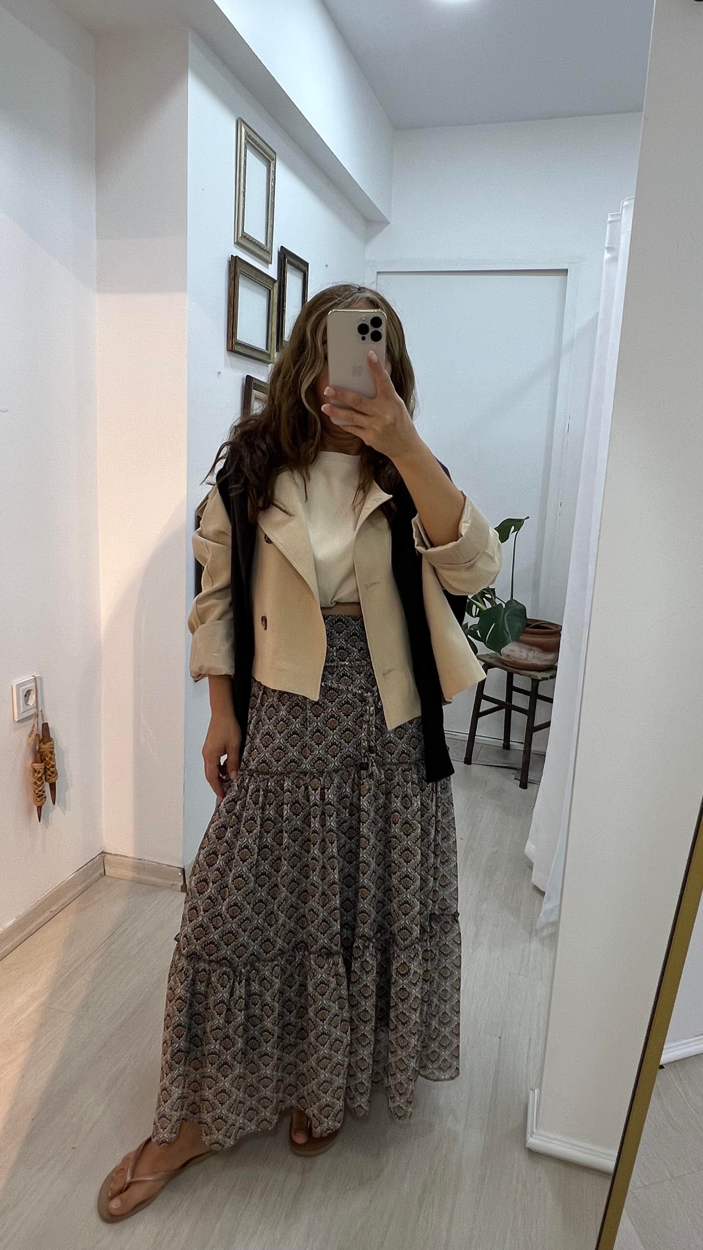 Kısa TrençTrençkot3T04