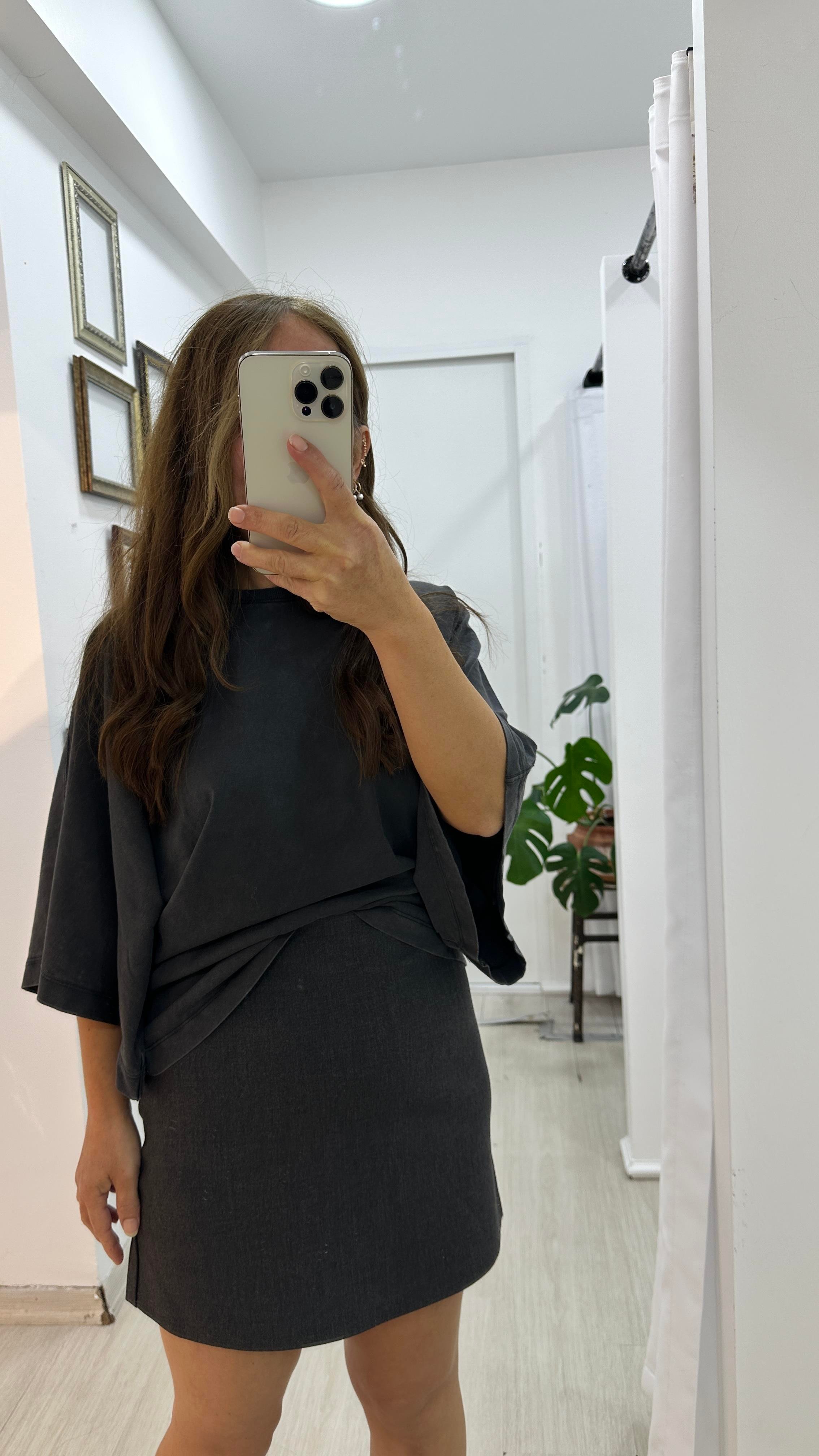 Basıc Tshırt-Koyu AntrasıtT-Shirt2T24