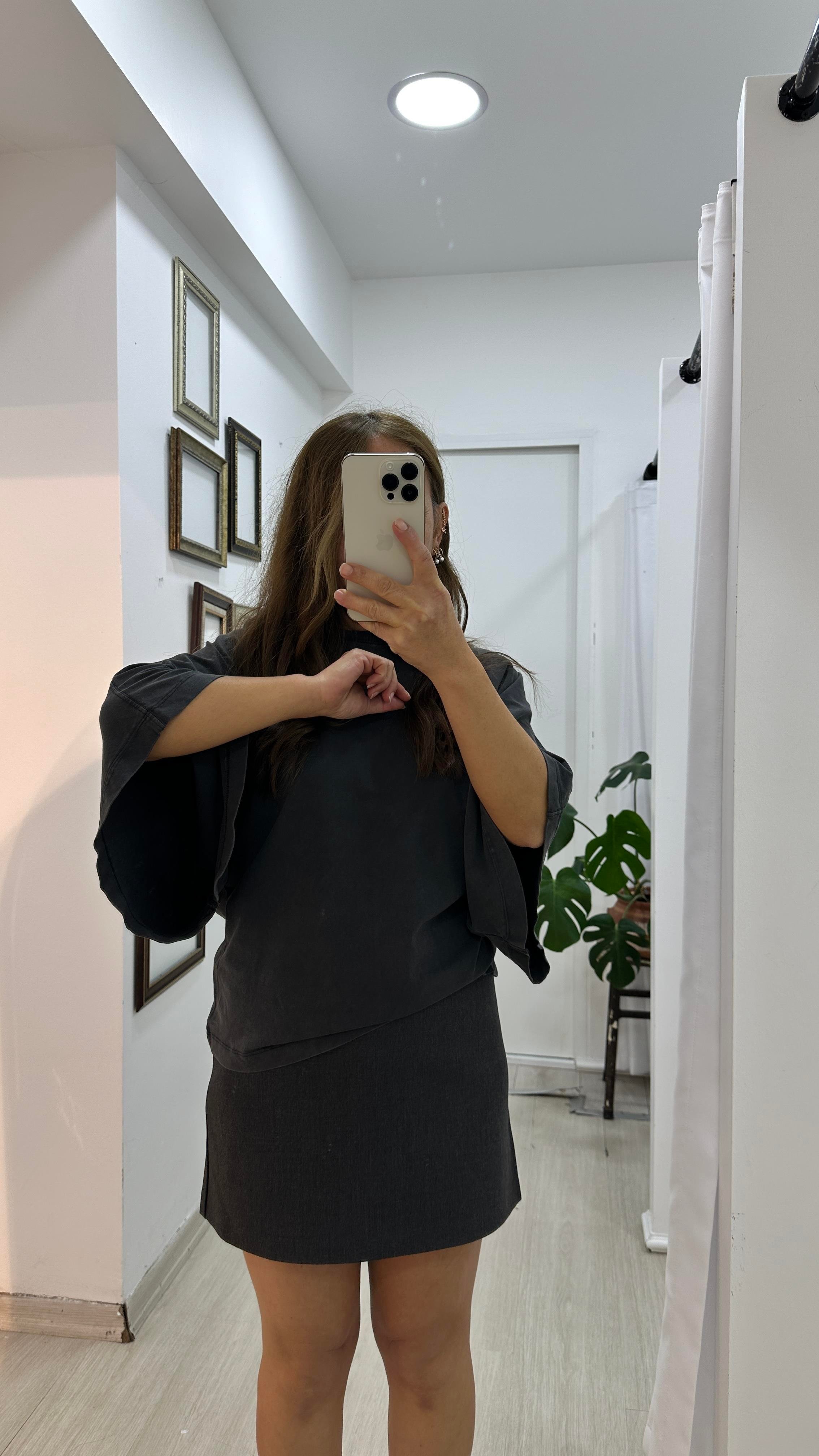 Basıc Tshırt-Koyu AntrasıtT-Shirt2T24