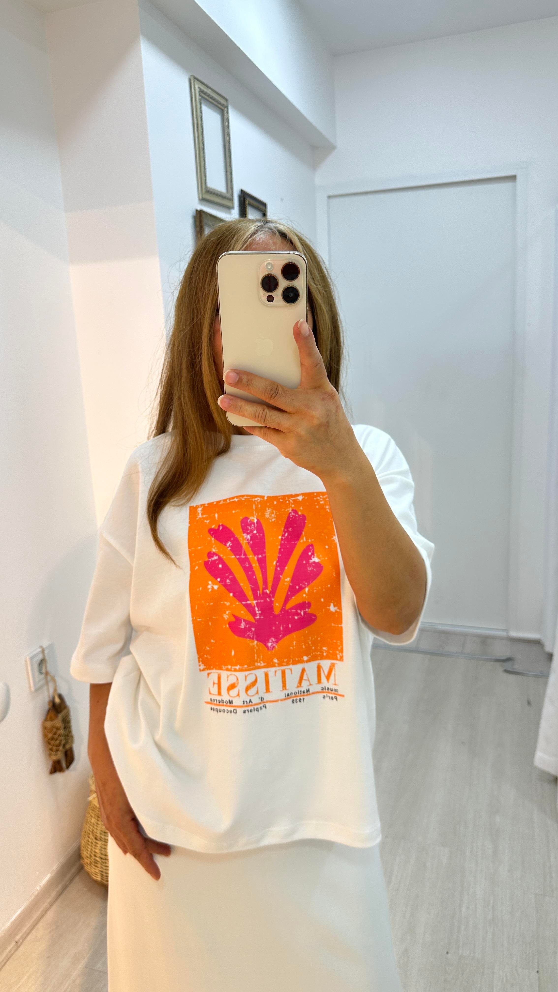 Baskılı Basic TişörtT-Shirt2T020