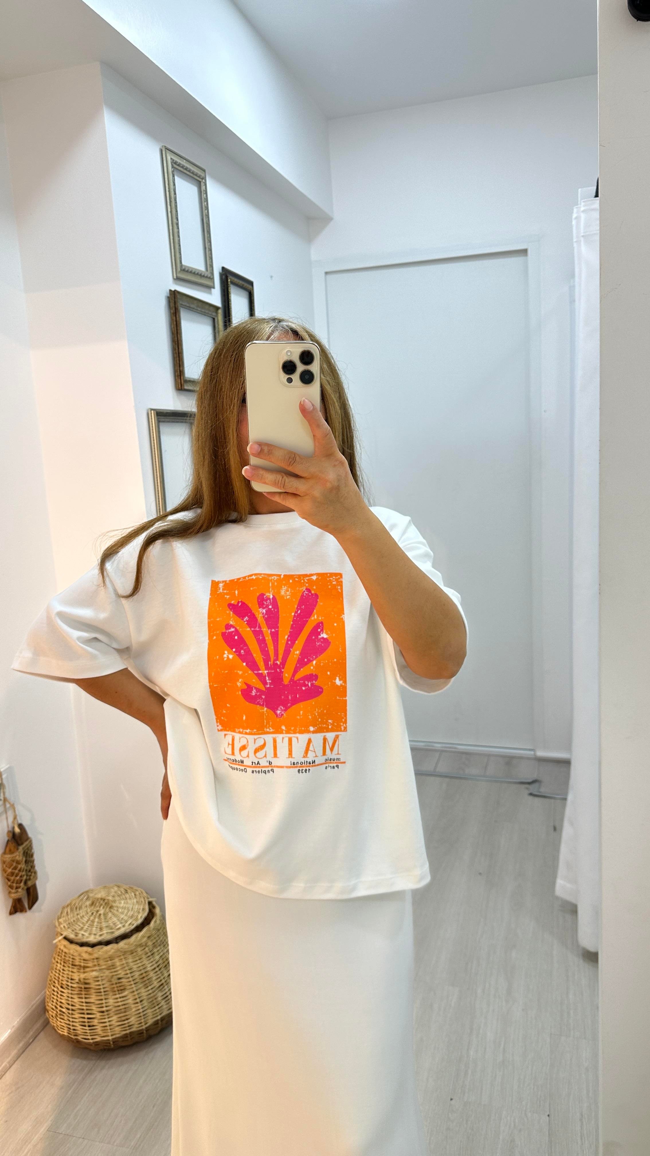 Baskılı Basic TişörtT-Shirt2T020