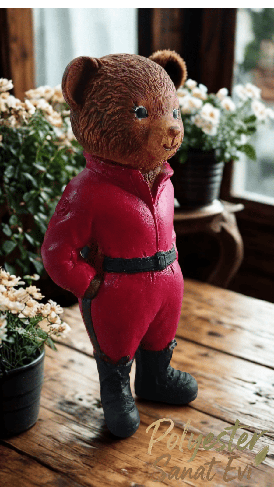 El İşçiliği Ayı Biblosu 15cm Polyester