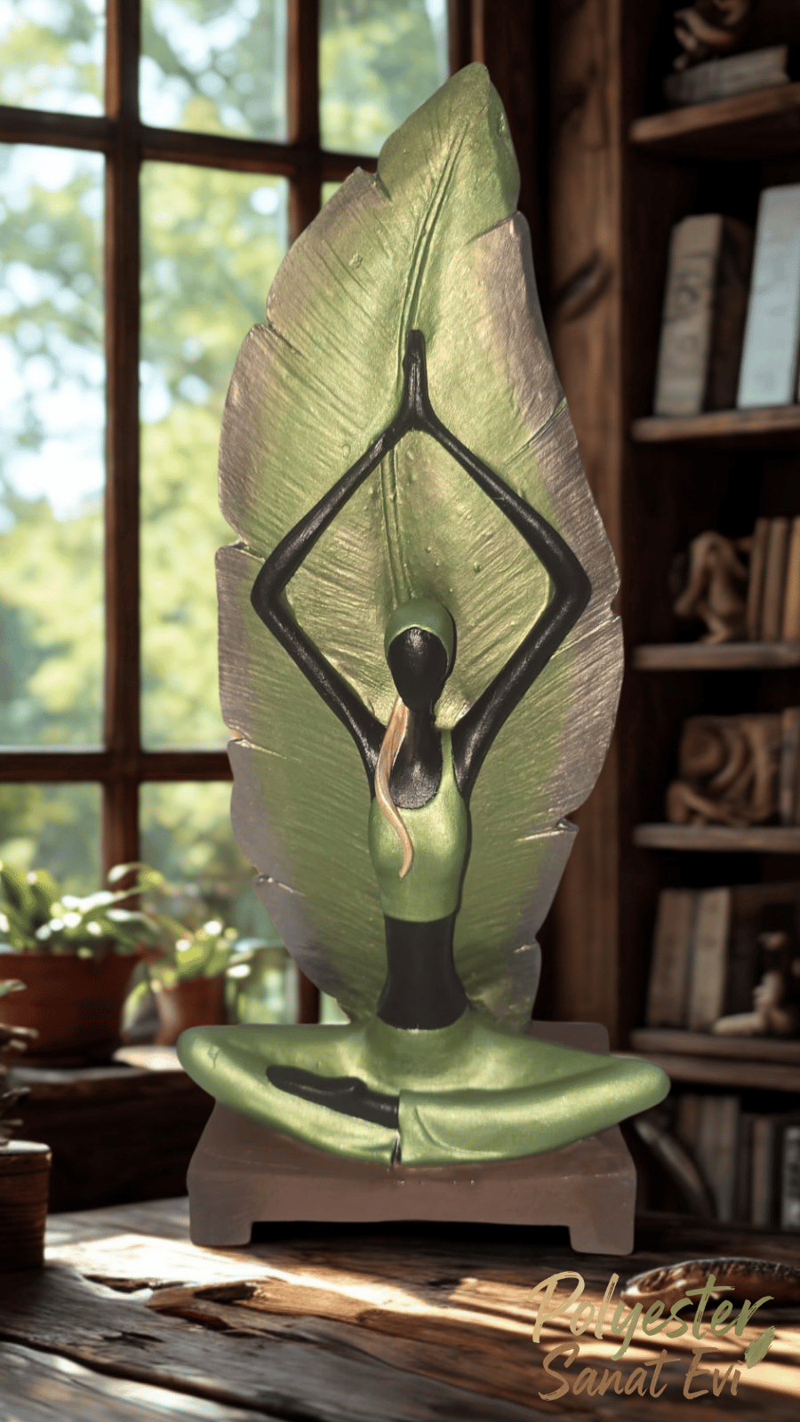 Yogacı Kız El Boyaması