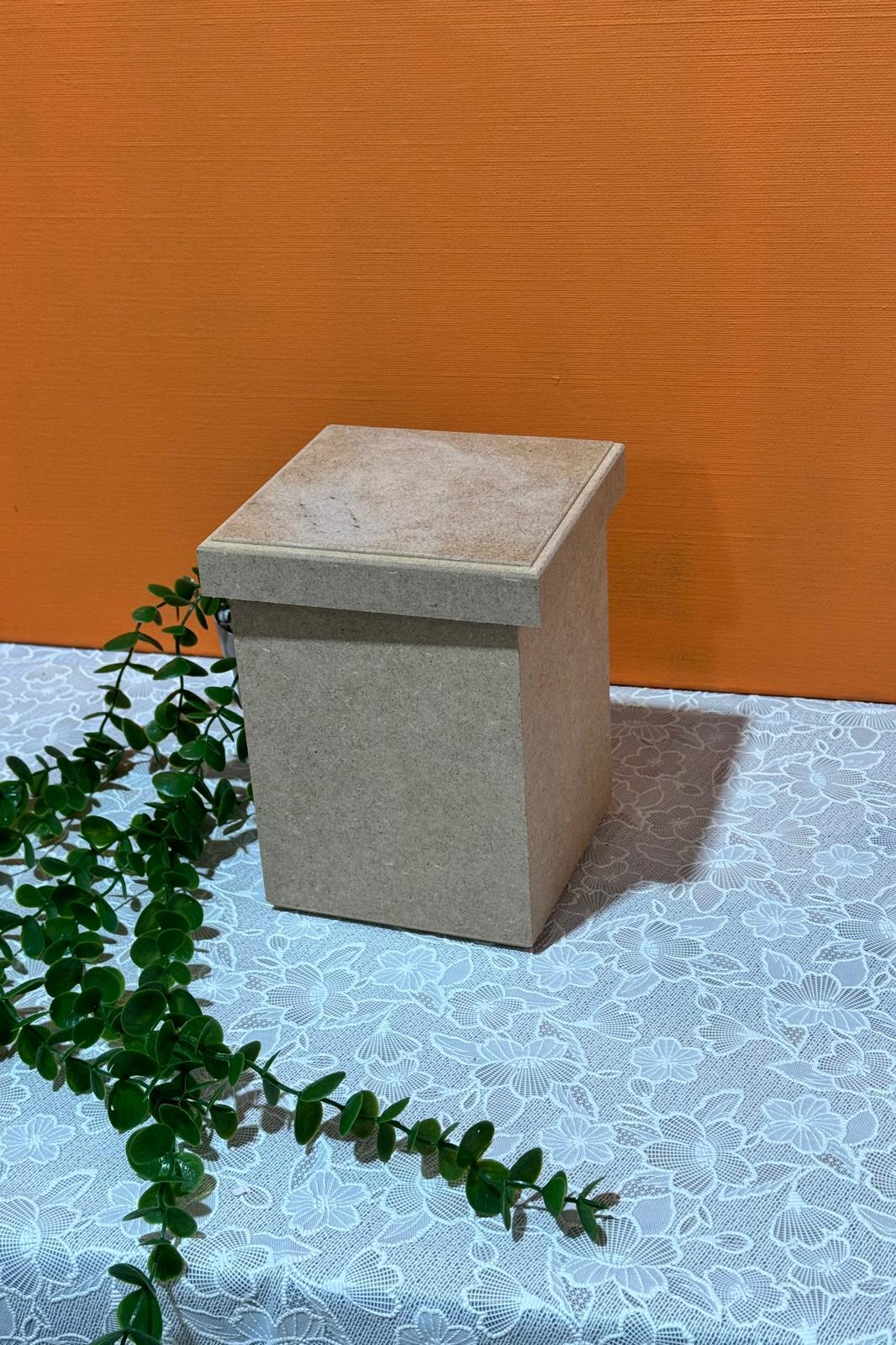 AHŞAP KUTU  14 X 14  X18 CM