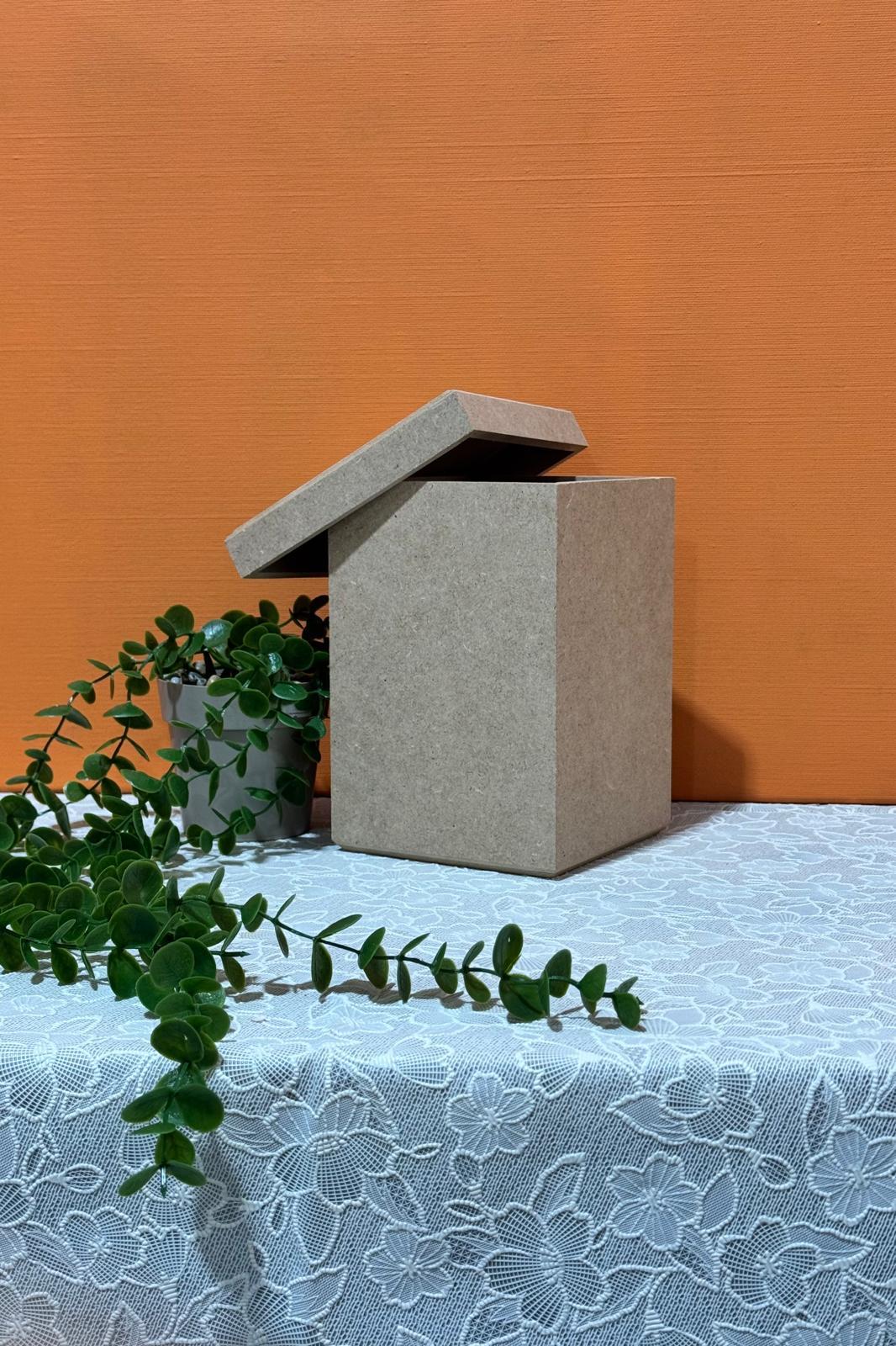 AHŞAP KUTU  14 X 14  X18 CM
