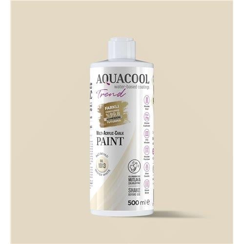 Aquacool Trend MAC Boya 500 ml - 1013 İnci Beyazı