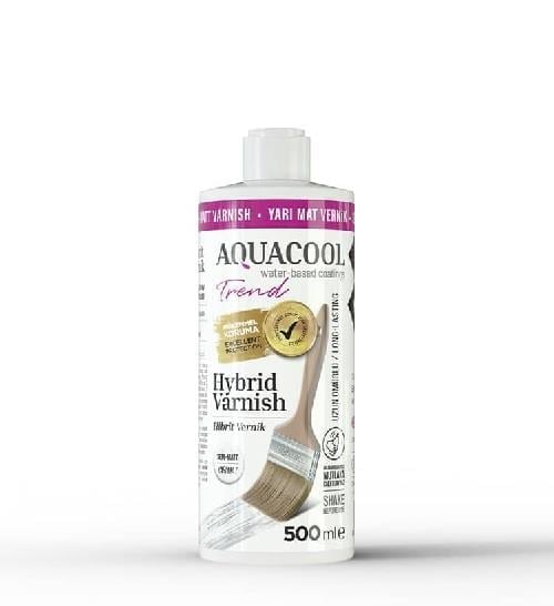 Aquacool Yarı Mat Vernik 500 ml