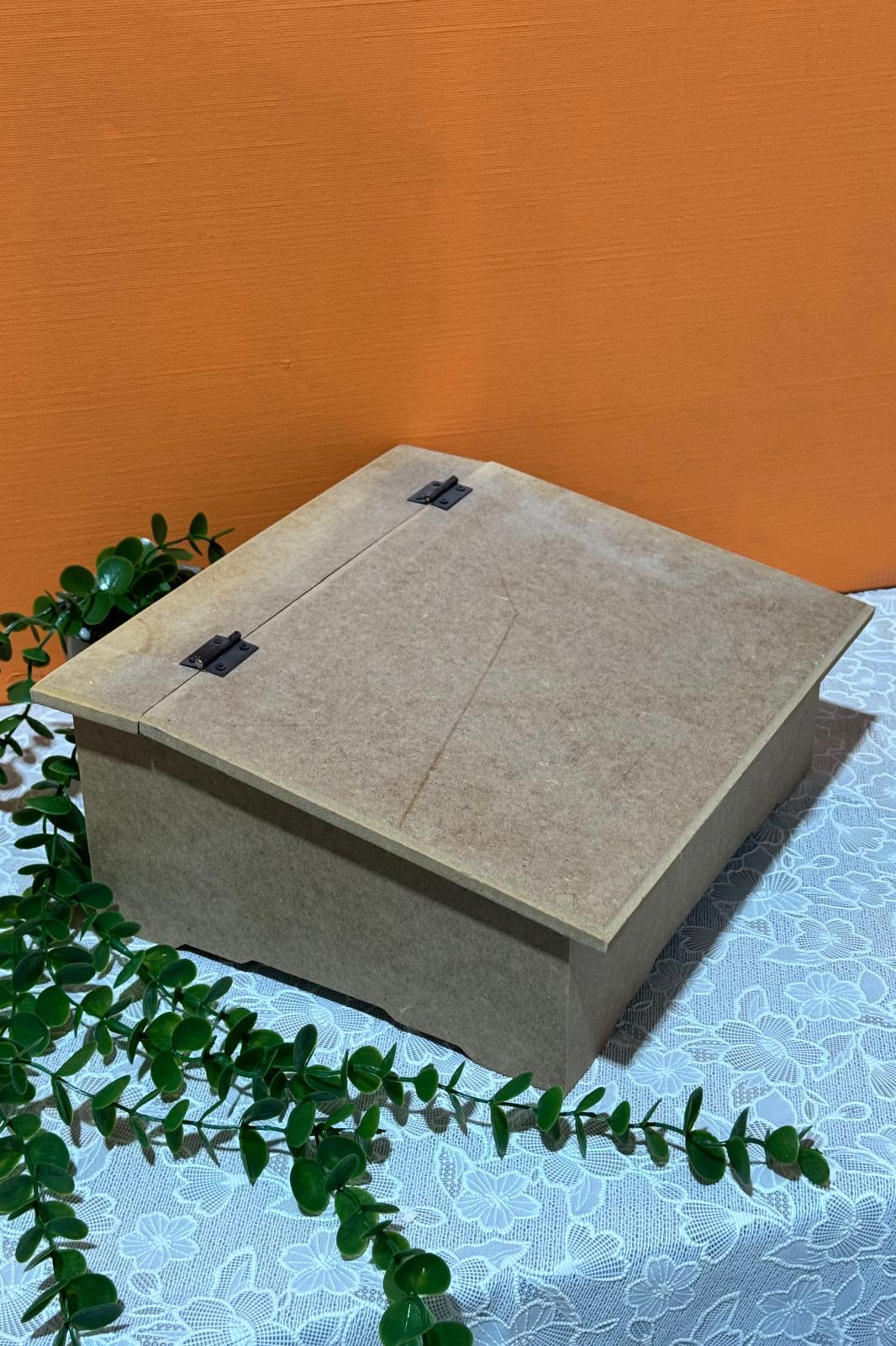 BÖLMELİ POŞET ÇAY KUTUSU 28 X 22 X12 CM