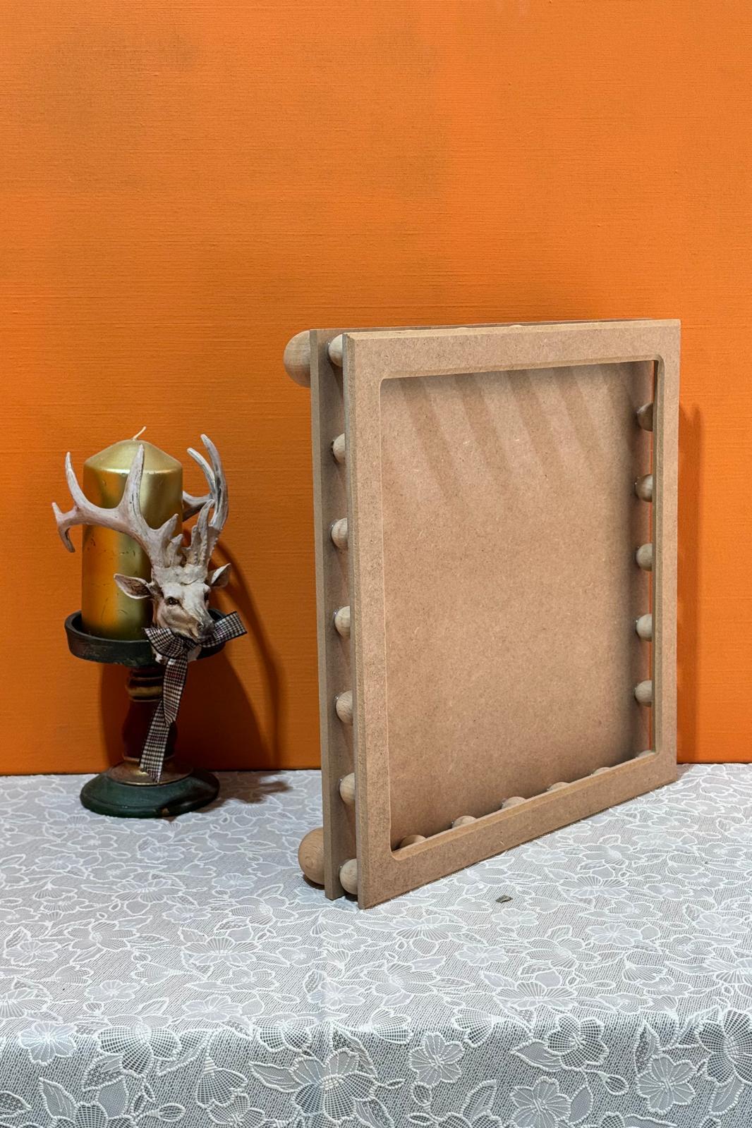 BONCUKLU KARE TEPSİ 33 cm X 33 cm