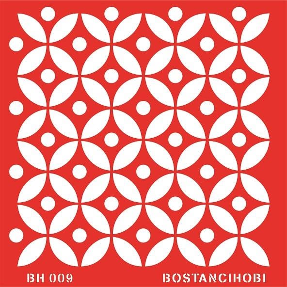 Bostancı Hobi Stencil BH009  25X25