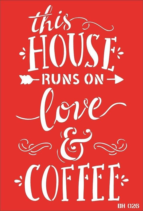 Bostancı Hobi Stencil BH026 20X30