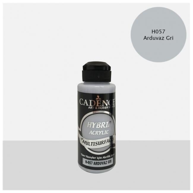 Cadence Hybrid Akrilik Boya 120 ml Arduvaz Gri H057