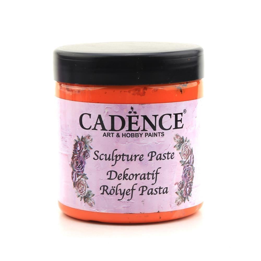 Cadence Sculpture Rölyef Pasta 6817 Turuncu 250 ml