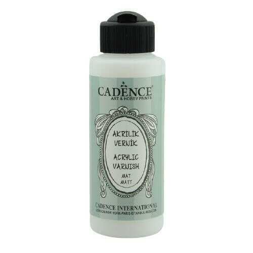 Cadence Su Bazlı Mat Akrilik Vernik 120 ML