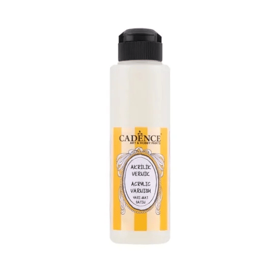 Cadence Su Bazlı YARI MAT Vernik 500ML