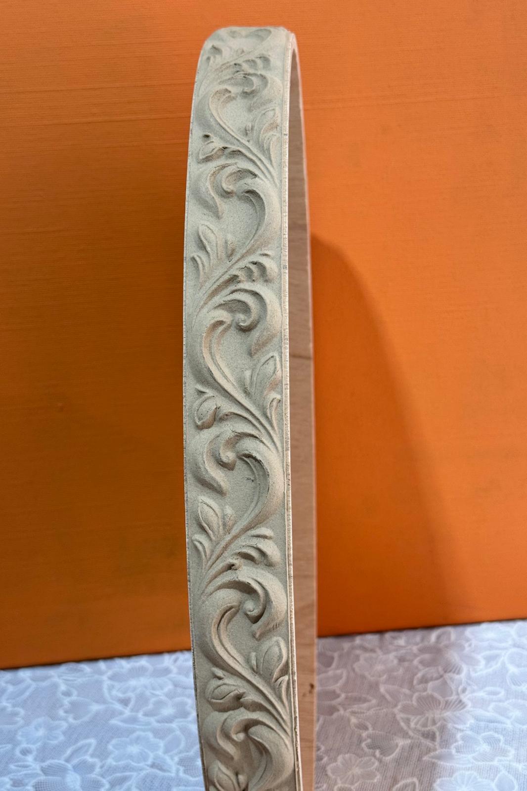 KABARTMA DESEN OVAL TEPSİ 37cm X 28cm