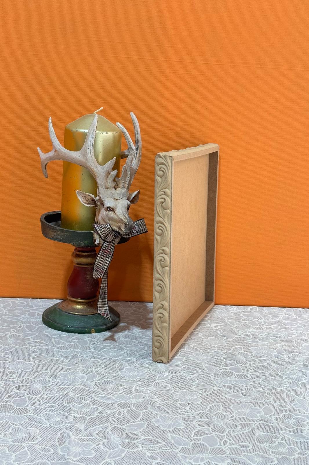 KABARTMA DESEN TEPSİ 22cm X 22cm