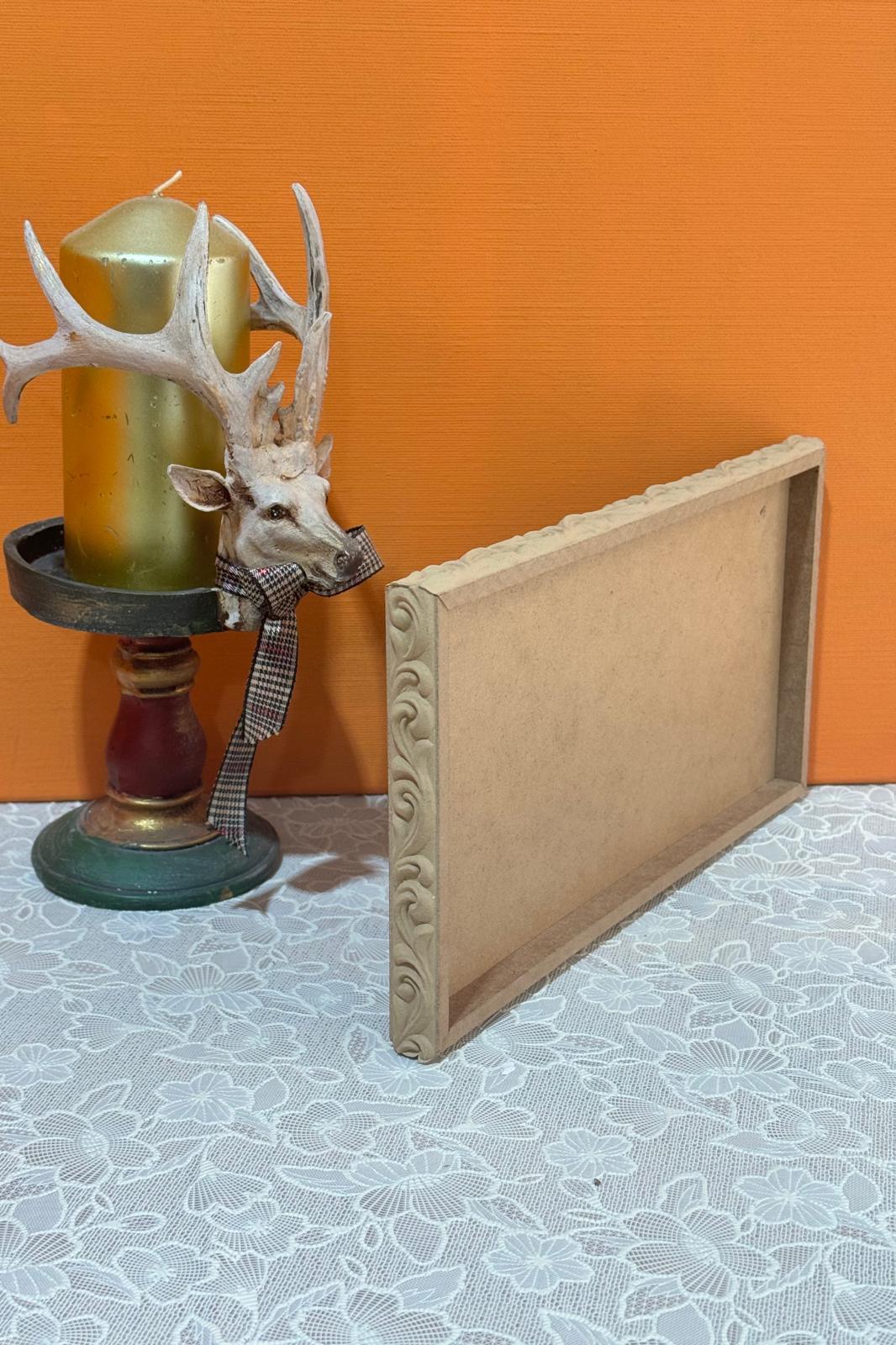 KABARTMA DESEN TEPSİ 30cm X 15 cm