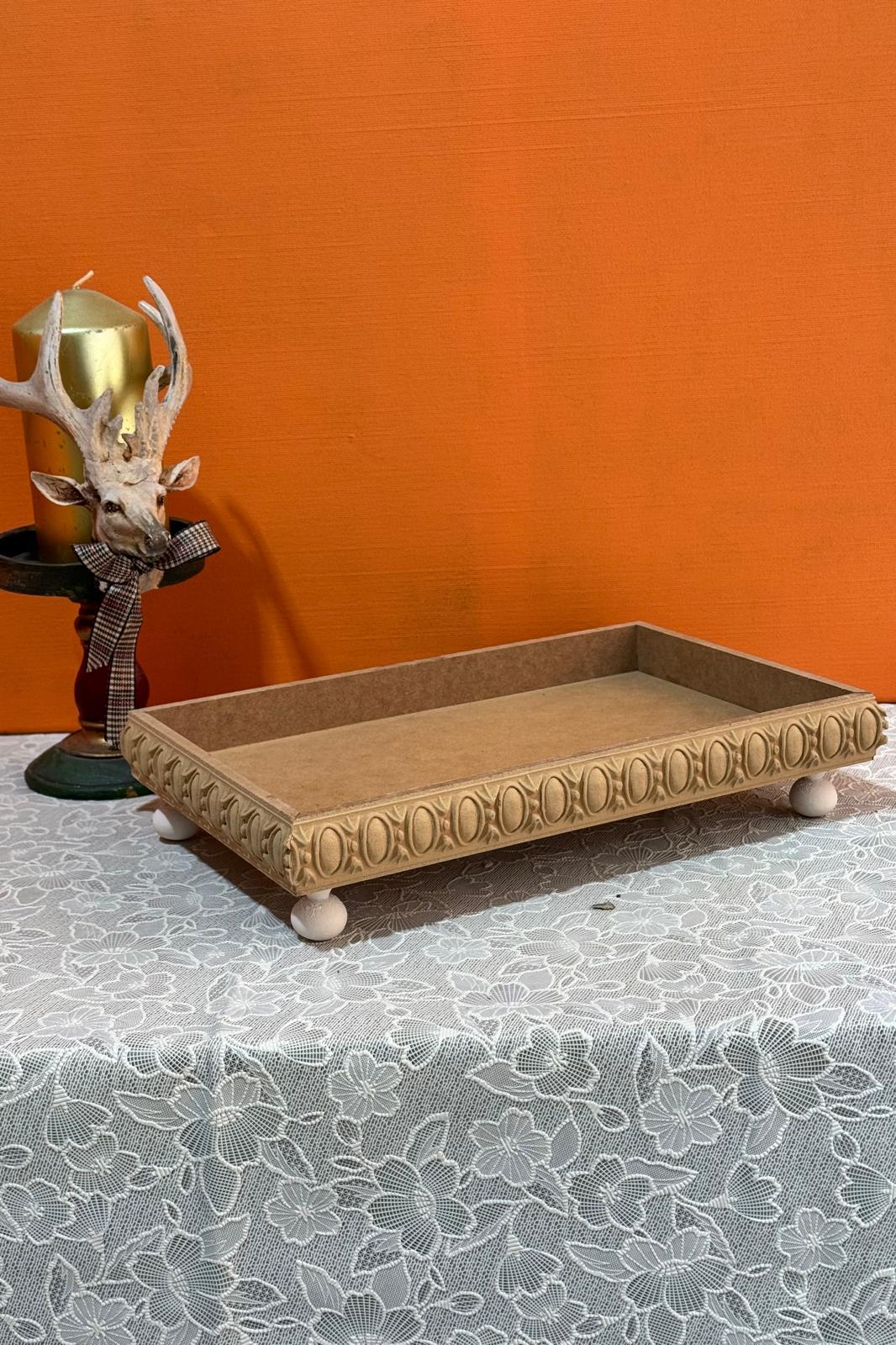 KABARTMA DESEN TEPSİ 30cm X 20 cm