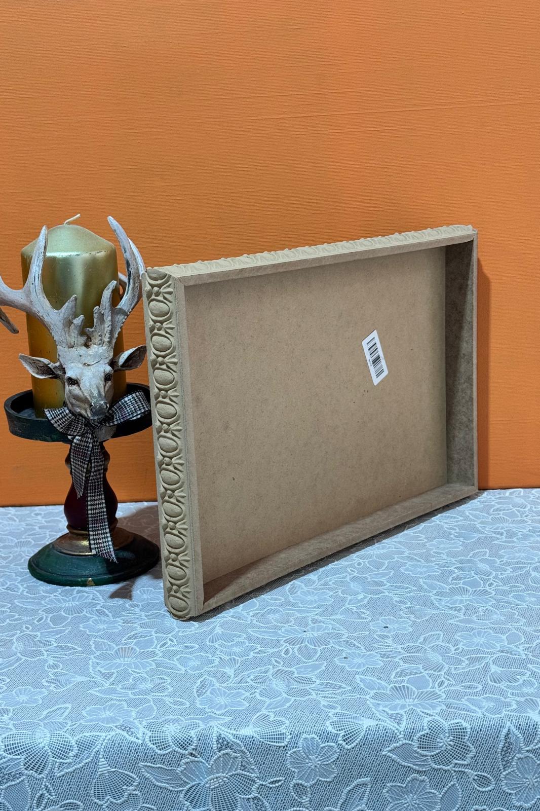 KABARTMA DESEN TEPSİ 34 cm X 23 cm