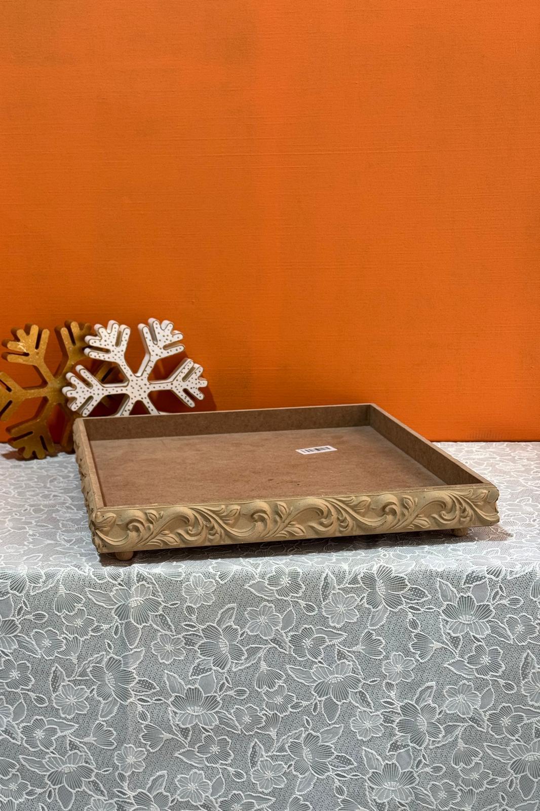 KABARTMA DESEN TEPSİ 34 cm X 34 cm