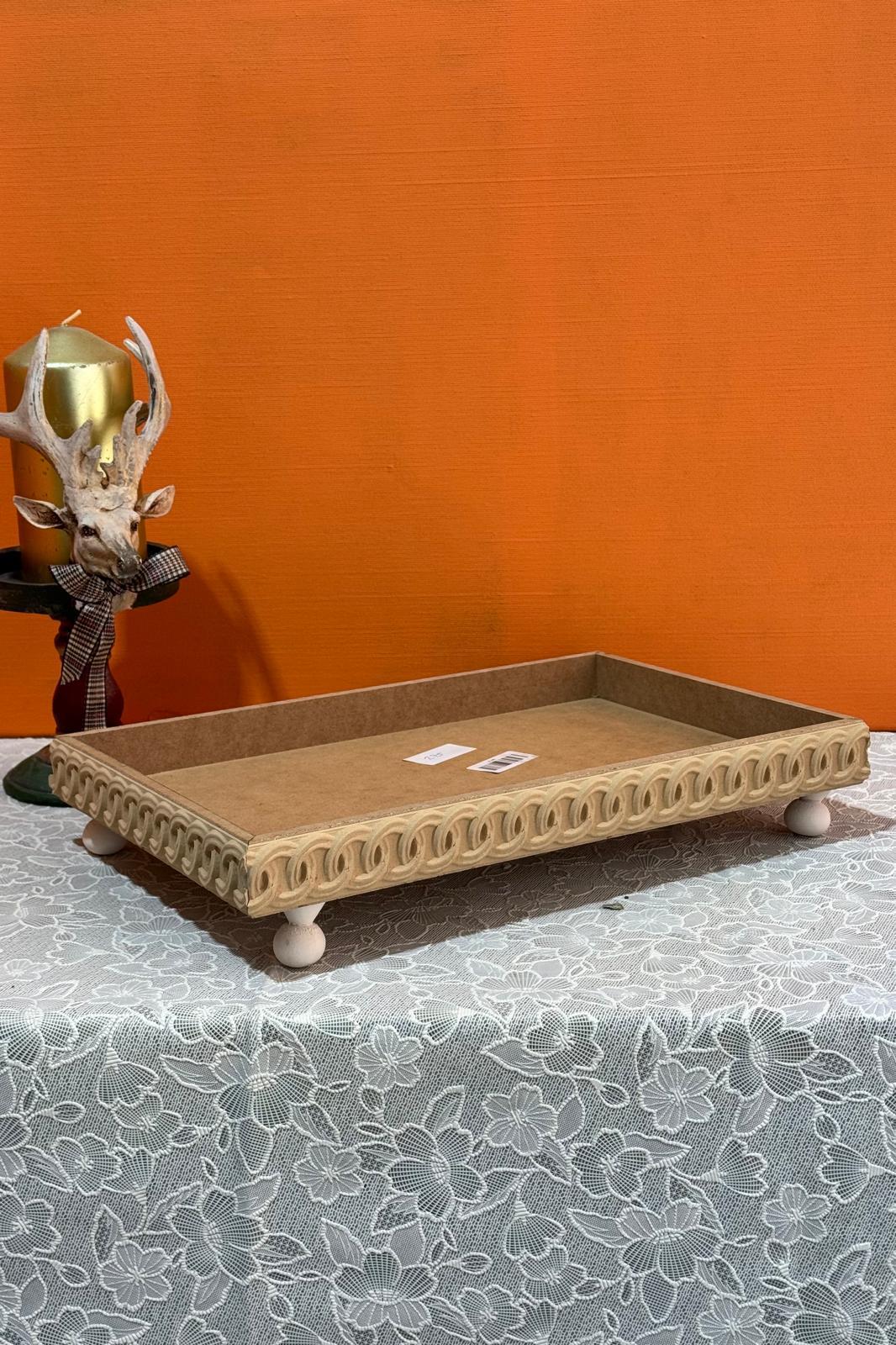 KABARTMA DESEN TEPSİ 34cm X 23 CM