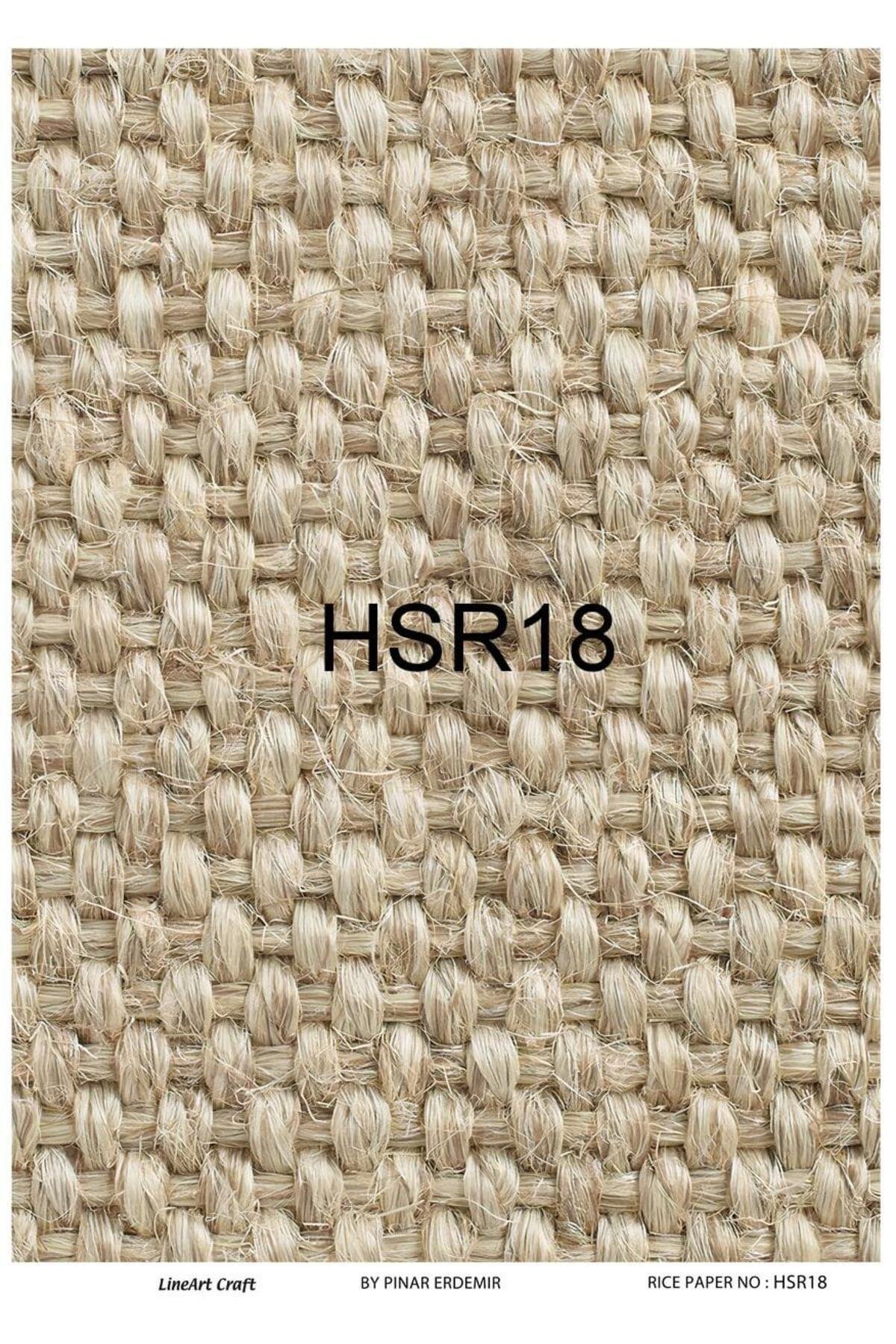 Lineart Pirinç Dekopaj Kağıdı HSR18