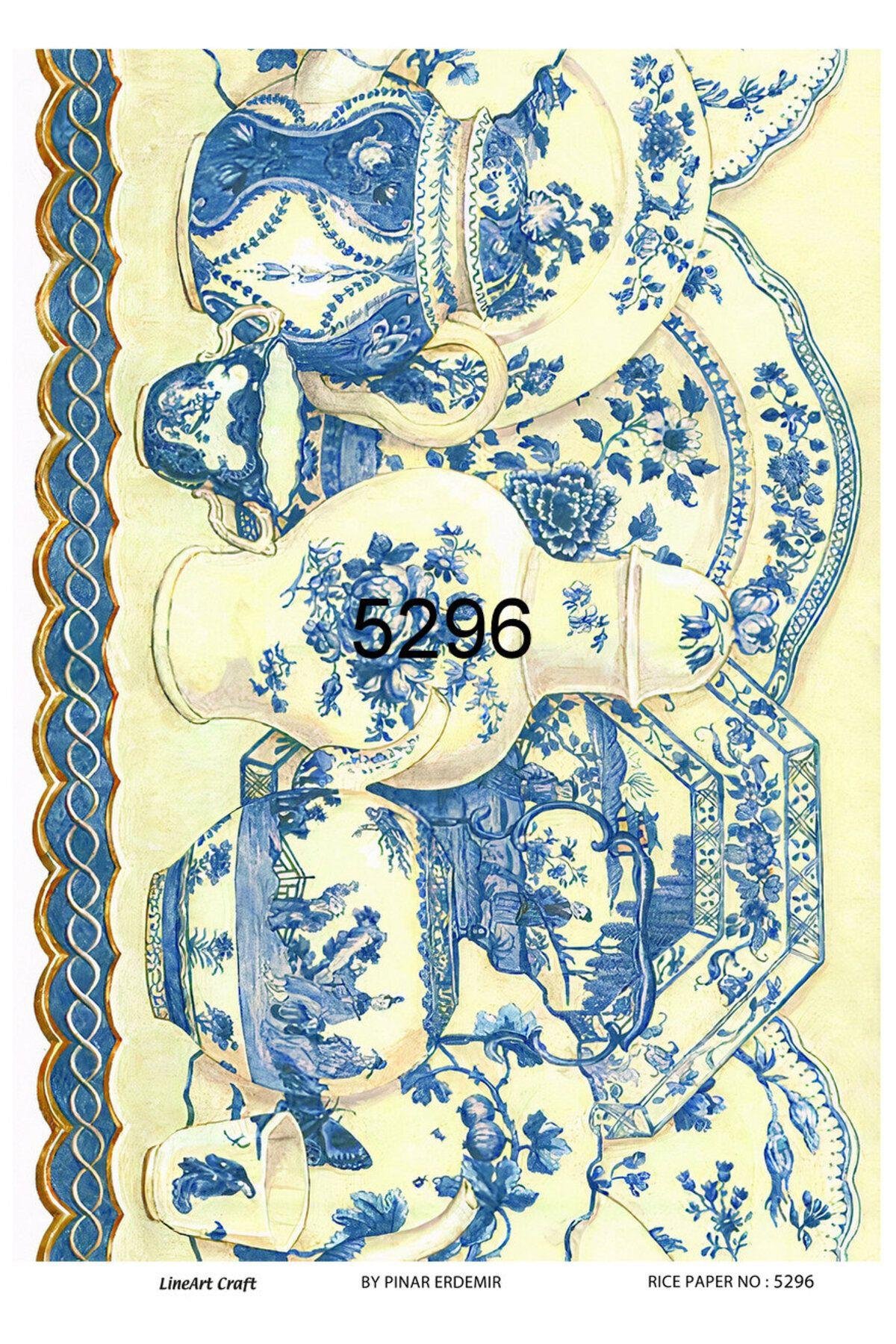 Lineart Pirinç Dekopaj Rice Paper 5296