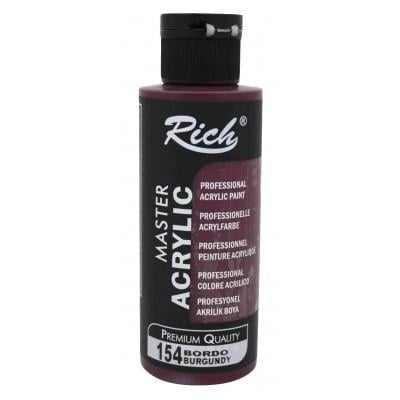Rich 154 Bordo 120 ml Akrilik Boya