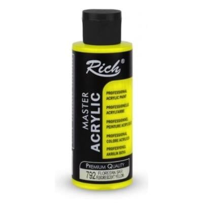 Rich 792 Akrilik Floresan SARI 120cc