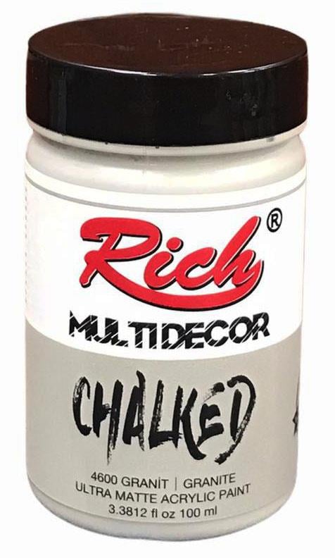 Rich Multi Decor Chalked 100ml - Granit 4600