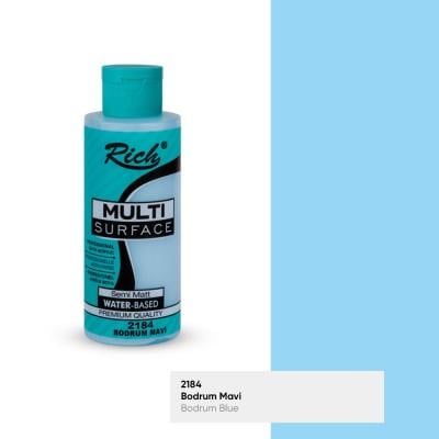 Rich Multi Surface 2184 BODRUM MAVİ Akrilik Boya 120cc