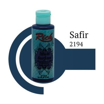 Rich Multi Surface 2194 SAFİR Akrilik Boya 120cc