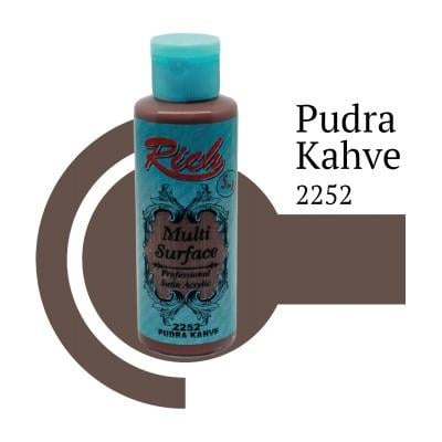 Rich Multi Surface 2252 PUDRA KAHVE Akrilik Boya 120cc