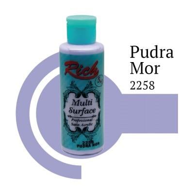 Rich Multi Surface 2258 PUDRA MOR Akrilik Boya 130cc