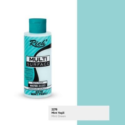 Rich Multi Surface 2278 MİNT YEŞİLİ Akrilik Boya 120cc