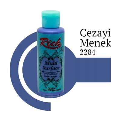 Rich Multi Surface 2284 CEZAYİR MENEKŞESİ Akrilik Boya 120cc