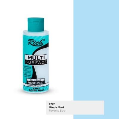 Rich Multi Surface 2292 GÖZDE MAVİ Akrilik Boya 120cc
